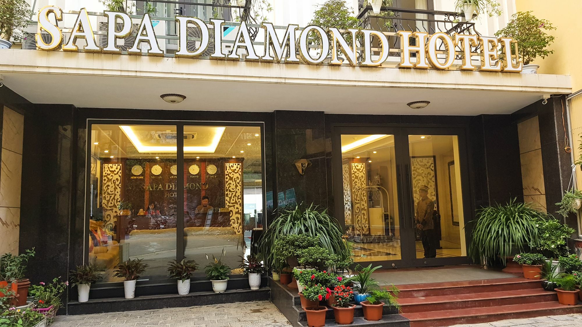 Sapa Diamond Hotel Bagian luar foto