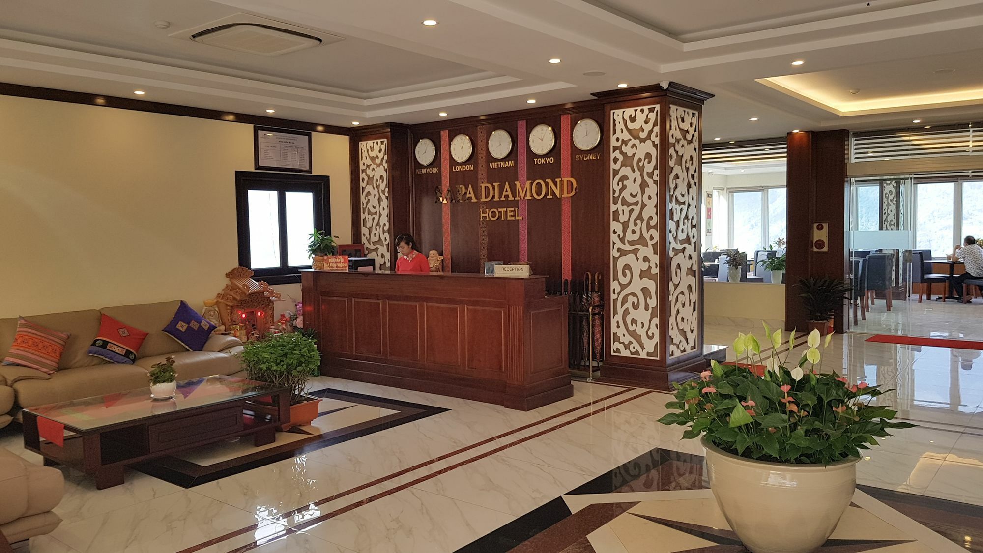 Sapa Diamond Hotel Bagian luar foto